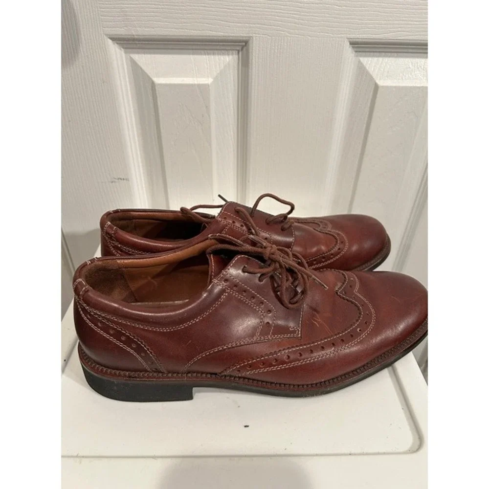 Johnston & Murphy Casual Leather Shoes Men's 11 Brown